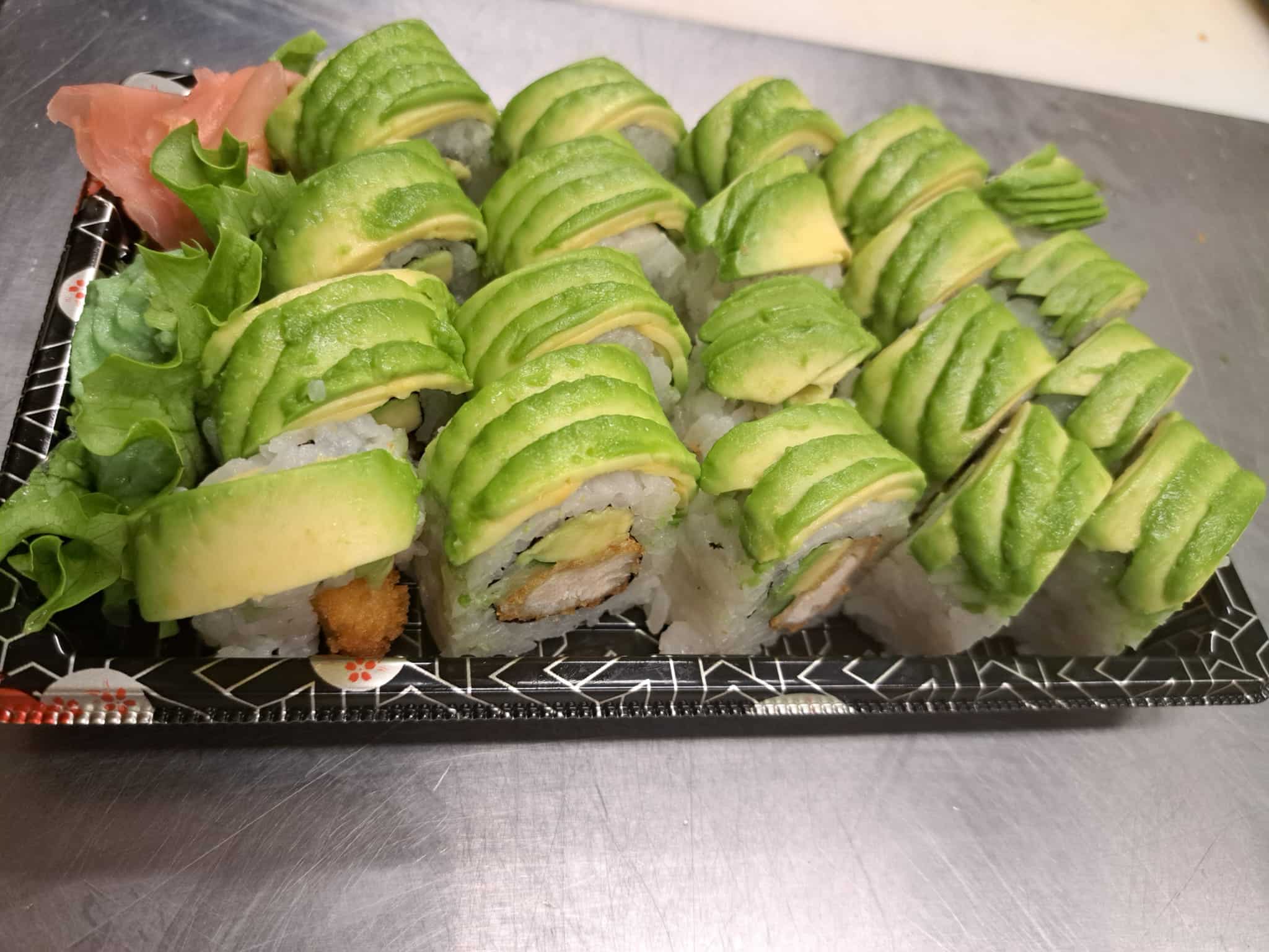 avocado sushi rolls
